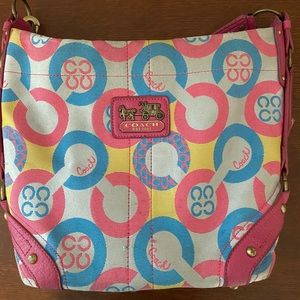 Coach Cotton Candy Shoulder Bag
